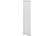 Вертикальный радиатор c нижним подключением, ARBIOLA Compact V 1800-63-08 VR, RAL 9016 матовый белый 254612