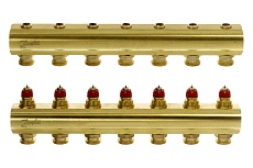 Коллекторы Danfoss FHF-7 для 7 контуров 088U0507