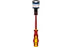 Отвертка диэлектрическая Ultra Grip SL 4,0 х 100 мм CR-V КОБАЛЬТ 646-447