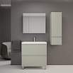 Тумба с раковиной Style Line Манхэттен 70 см напольная, олива