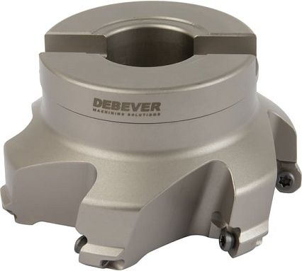 Корпус фрезы для обработки торца Standard D=80 мм, d пос=27 мм, 45°, 6 зубьев Debever Machining Solutions DB-S-FP845A27D080Z06