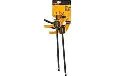 Быстрозажимная струбцина DeWalt 300 мм, 60 кг, 2 шт., DWHT0-83158