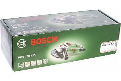 Угловая шлифмашина Bosch PWS 750-125 0.603.3A2.422