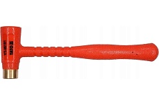 Безынерционный молоток Yato 700 г, с латунным наконечником YT-46191