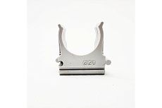 Крепеж-клипса для труб ЭЛЕКТРОБС полистирол, d20 мм, 100 шт 20820