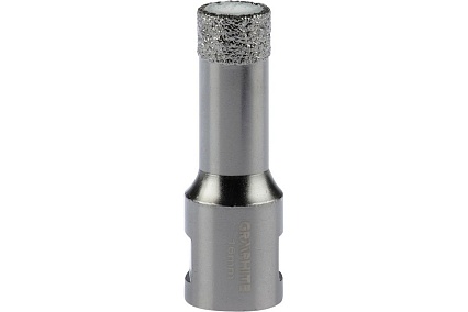 Коронка алмазная вакуумная пайка 16 мм, M14 Graphite 55H304