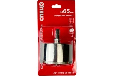 Коронка алмазная по керамограниту 65 мм Спец СПЕЦ-0541011