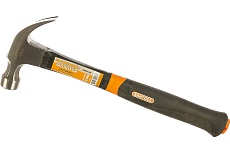 Молоток-гвоздодер \"ПРОФИ\"" 300 гр обрезиненная ручка" Santool 030802-002