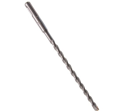 Бур по бетону, двойная спираль, Cobalt W-tip (8x210 мм; SDS PLUS) Denzel 705013