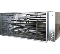 Прямоугольный канальный нагреватель (электронагреватель) Ventart EO-100-50/45 4687202648566