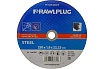 Круг отрезной корундовый по металлу 230x1.9x22.2 мм RAWLPLUG RT-CDM-230/19