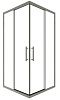 Душевой уголок Timo TKSS-90/13C-8 90x90 прозрачный, никель