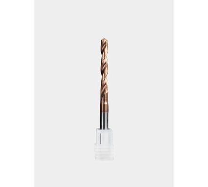 Сверло твердосплавное ц/х РОСИНСТРУМЕНТ 5.4x6х44x82 5D без подачи СОЖ TiSiN 554064482