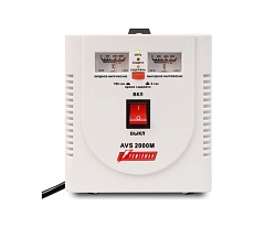 Стабилизатор напряжения Powerman 1ф 2 кВА AVS 2000 M 1192177