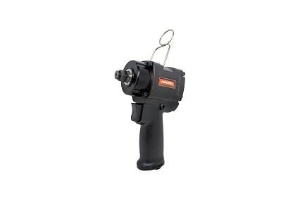 Ударный пневмогайковерт Rockforce Compact с реверсом и регулировкой усилия 1/2'' 600Hм, 8500 об/мин,6.3bar,113 л/мин,1.45кг RF-82542