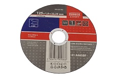 Диск для резки металла 125x1.0x22.23 мм, плоский MODECO MN-68-962