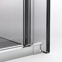 Душевой уголок Vincea Stella VSR-1ST9014CL 140x90 хром, прозрачное