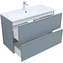 Мебель для ванной Aquanet Арт 100 см мисти грин