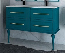 Мебель для ванной Cezares Tiffany 120 см Blu Petrolio