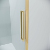 Душевая дверь Grossman Cosmo 130x195 прозрачное, золото сатин 100.K33.02.130.32.00