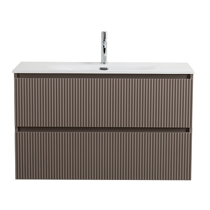 Мебель для ванной BelBagno Uno-Mini 100 см Бежевый матовый