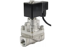 Электромагнитный клапан DN.ru V2W-901P-NC Ду15 Ру100 сталь 24 В AC пилотного действия D130-04471