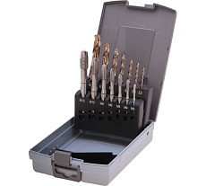 Набор машинных метчиков RUKO M3-М12 мм HSSE-Co5 14пр 245051RO