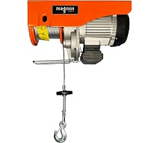 Стационарная мини электрическая таль Magnus Profi MEH, 500/1000 кг, 6/12 м, 220В SZ060149