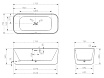 Акриловая ванна Abber AB9363-1.7 170x75