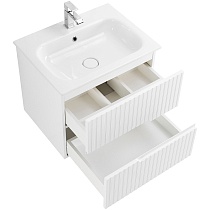 Мебель для ванной Cezares Duet 60 см Bianco Lucido