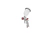 Пневматический краскораспылитель Crown CT38086-1.4
