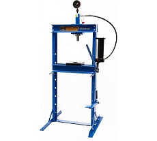Пресс гидравлический Rossvik 12 тонн, напольный, с педалью, цвет синий RAL 5005 HJ0803B.5005