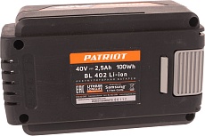 Аккумулятор BL402 (40 В; 2.5 А*ч; Li-Ion) Patriot 830201000