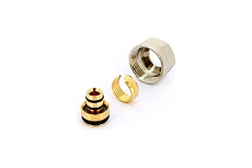 Соединитель Uni-Fitt обжим-В 16(2.0)х1/2&quot; конус, для коллекторов серии 40X и 42X 408N1612