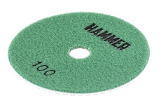 Круг алмазный шлифовальный гибкий черепашка Flex 206-212 (125 мм; P100) Hammer 691455