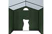Палатка сварщика (ПС-2) 2.5x2.5 м МногоТентов ПС(ПС-2)2,5х2,5БП