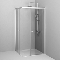 Душевой уголок Am.Pm X-Joy W94G-403-100100-MТ1К 100x100 прозрачный, хром матовый