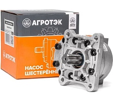 Насос шестеренный АГРОТЭК НШ-32М-4 правый алюминиевый корпус, (аналог НШ-32М-4, GP 3BH 32R-A204A) НШ-32М-4 АГРОТЭК 22.00076