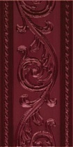 Бордюр Carmen Caprichosa Cenefa Yara Burdeos 7.5х15 см, MP000008823