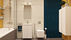 Мебель для ванной Velvex Klaufs 50 см подвесная, белый глянец