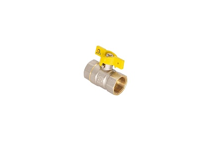 Шаровой кран для газа СТМ ГАЗ 3/4", г/г, бабочка CGFFB034