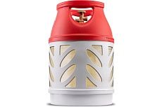 Баллон пропановый полимерно-композитный взрывобезопасный LPG 18.2 л вентиль с европейским разъемом KLF Hexagon Ragasco 100259