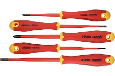Набор диэлектрических отверток Felo Ergonic E-SLIM SL/PZ, 5 шт. 41385398