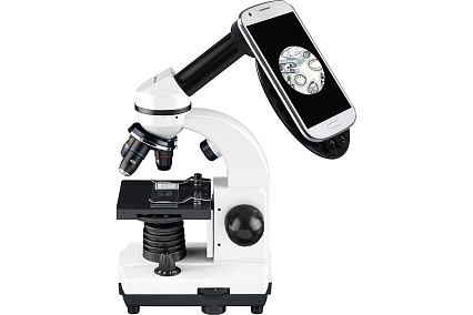 Микроскоп Bresser Junior Biolux SEL 40–1600x, белый, в кейсе 75314