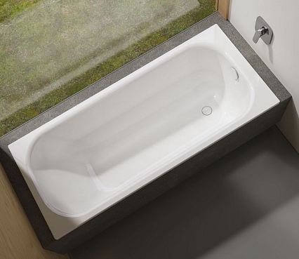 Стальная ванна Bette Form 2941-000 AD PLUS 150x70 BetteGlasur® Plus см с шумоизоляцией