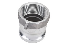 Алюминиевый камлок TITAN LOCK типа А серия EcoLine, ниппель внутр. резьба BSP 1 1/2&quot; TL150AAL-EL