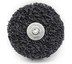Круг зачистной полимерный коралловый со штифтом Black (75х15х6 мм; зернистость грубая coarse) РемоКолор 37-1-408