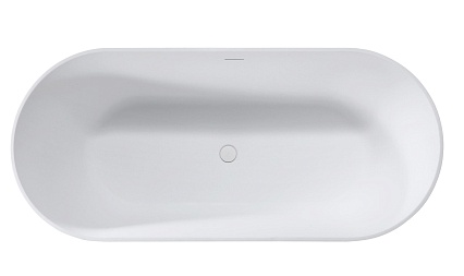 Ванна из искусственного камня Vincea Солид Серфейс (Solid Surface) VBT-4S09MW белый матовый 170x75 см
