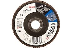 Круг лепестковый Best for Metal для УШМ (125 мм; К40) Bosch 2608607326