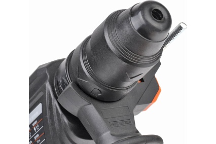 Перфоратор Patriot RH 263Q SDS+, мощность 880 Вт, 2.9 Дж, 3 режима работы, быстросменный патрон QCC, макс.диаметр 26 мм, глубиномер, кейс 140301314